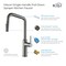 Kibi Macon Single Handle Pull Down Kitchen Sink Faucet with Soap Dispenser C-KKF2007TT-KSD100TT - alternate 7